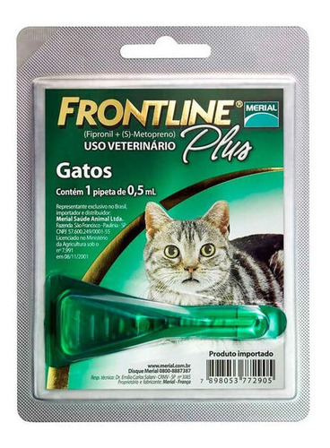 Pipetas Frontline Para Gatos