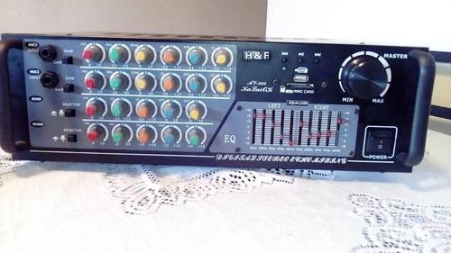 Planta Amplificador Md100 Karaoke H&f Av-268