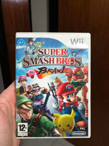 Super Smash Bros Wii Pal Impecable