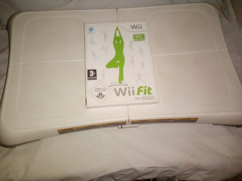 Tabla Wii Fit + Juego. En Buen Estado. Usado