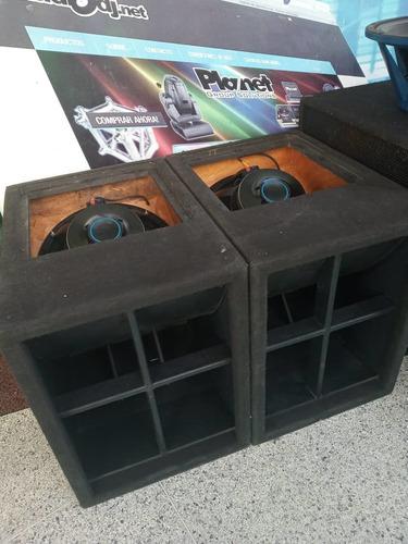 Turbo Sound Sencillas Con Parlantes Lex Audio (nuevos)