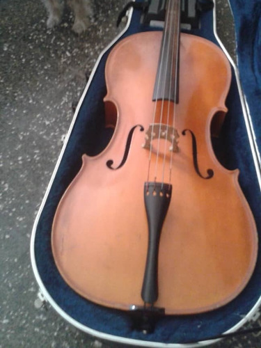 Violoncello 4/4 Con Arco Y Perrubias