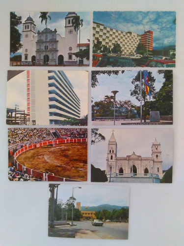 8 Postales De Venezuela Antiguas De San Cristobal Y Coro