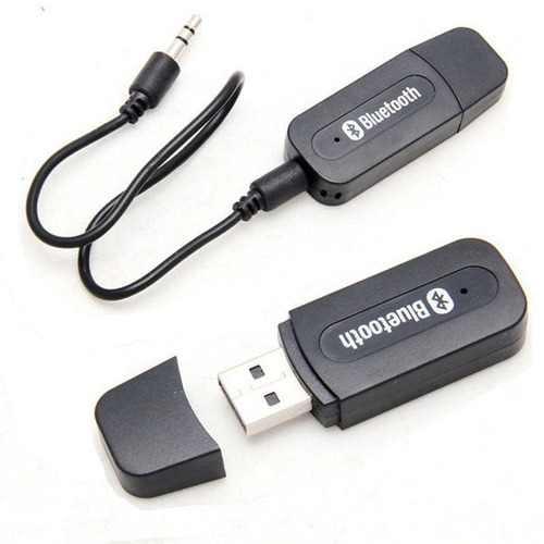 Adaptador Bluetooth Usb Estereo Audio Musica 3.5mm