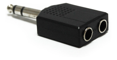 Adaptador Divisor Audio Plug 1/4 Stereo A 2 Jack 1/4 Stereo