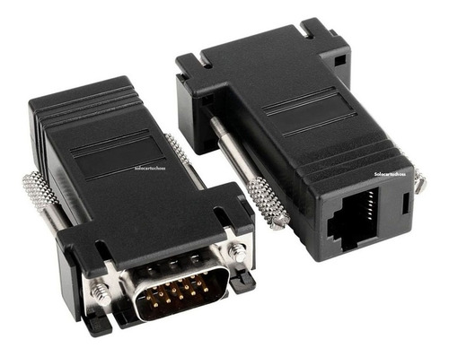 Adaptador Extension Vga A Rj-45 Cable Utp Cat5 Por Unidad