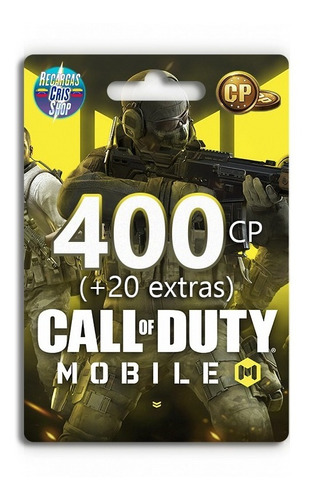 Call Of Duty Mobile - 400 Cp (+20 Gratis)