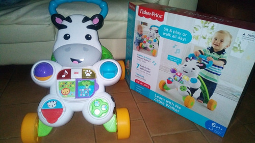 Caminadora Fisher Price Cebra Aprende Conmigo