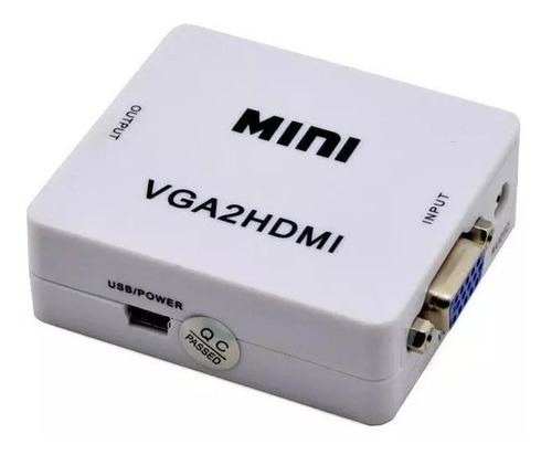 Convertidor De Vga A Hdmi Con Audio Mtech