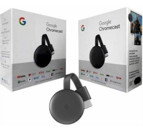 Dispositivo Tv Google Chromecast 3 + Tienda Fisica Las Merce