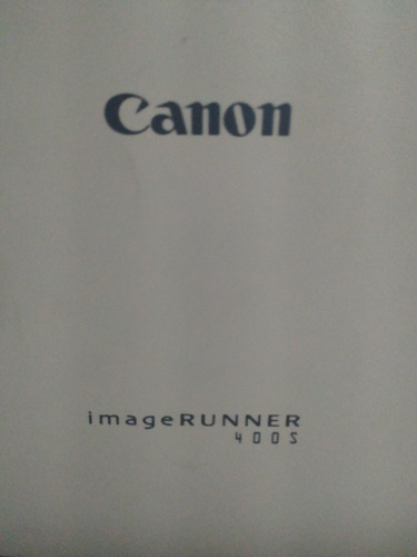 Fotocopiadora Canon 400s Multifuncional