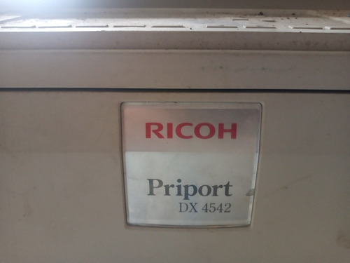Fotocopiadora. Duplicador Copyprinter Ricoh Priport Dx .
