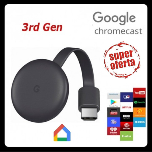 Google Chromecast 3ra Generacion Regalo Día Del Padre