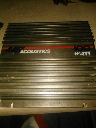 Planta De Audio Para Vehiculo De 100 Watts Mb Acoustics