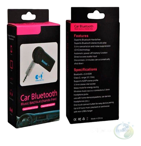 Receptor De Audio Bluetooth Para Carros Inconet