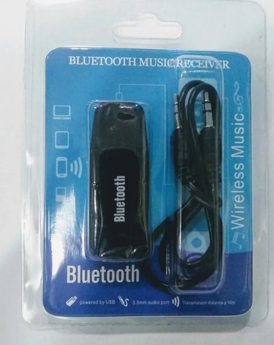 Receptor De Bluetooth Audio Musica Usb 3.5mm