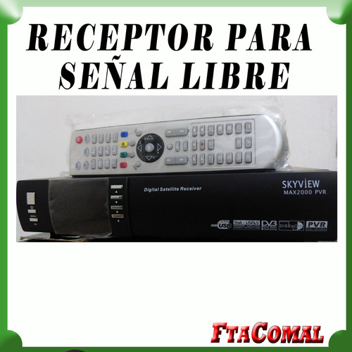 Receptor Señales Libres C/ku Sin Rentas Ni Pagos.ver Video