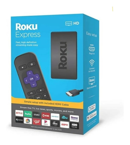 Roku Express Hd Convertidor Smart Tv Netflix Youtube Hbo