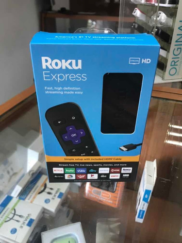 Roku Express Hd, Convertidor Smart Tv, Somos Tienda Fisica
