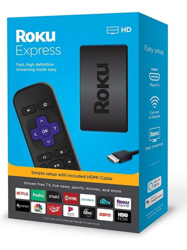 Roku Express Hd Streaming Netflix Youtube Etc Smart