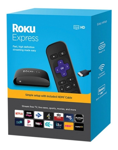 Roku Express Hd Streaming Netflix Youtube Hbo Smartv