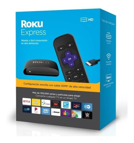 Roku Express Tv Hd Streaming Netflix Youtube Smart Tv