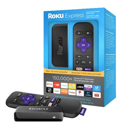 Roku Express Tv Hd Streaming Netflix Youtube Smart Tv