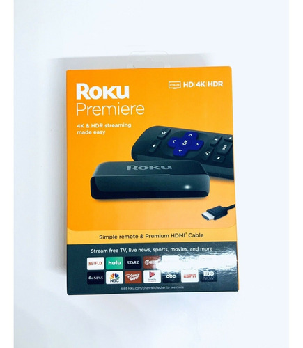 Roku Premiere Hd/4k/hdr Streaming Netflix Youtube Hbo