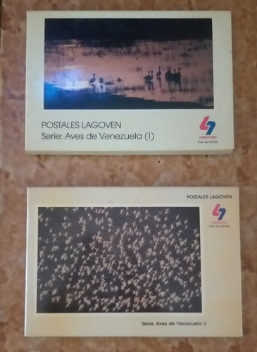 Sg2 Postales Lagoven, Aves De Venezuela Serie 1 Y 2