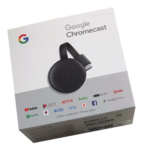 Tv Box Google Chromecast 3ra Gen - Somos 3h Tienda Fisica