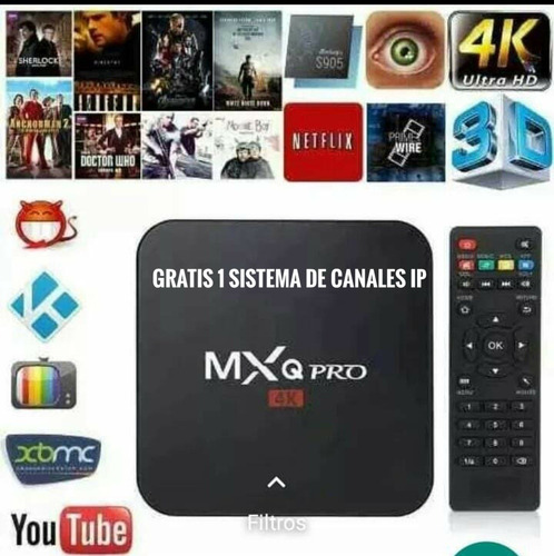 Tv Box Mxq Pro 4k Regalo De Navidad