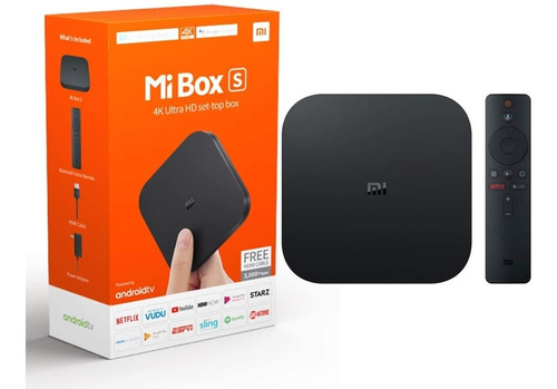 Xiaomi Mi Box S 4k Tv Android Chromecast Incluido (85)