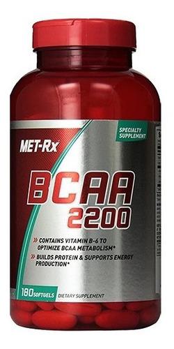 Bcaa 2200 Met Rx Original Usa Fit Amino Acido