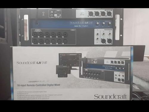 Consola Digital Soundcraft Ui 16 Canales