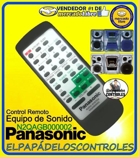 Control Remoto Equipos De Sonidos Panasonic // Nuevo.!!!