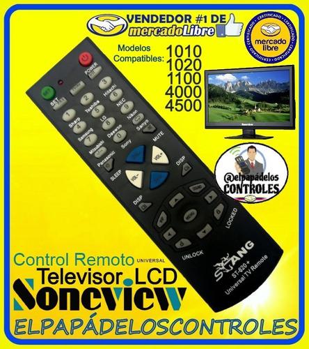 Control Remoto Tv Soneview Lcd Led 4500 4000 1010 1020 1100.
