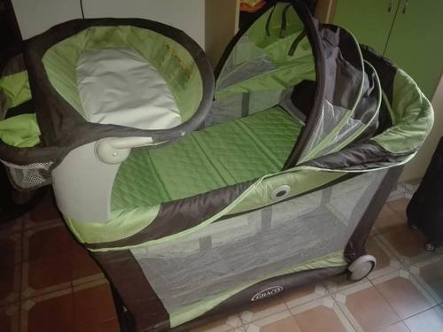 Cuna Corral Marca Graco, Coche Con Porta Bebe Y Corral