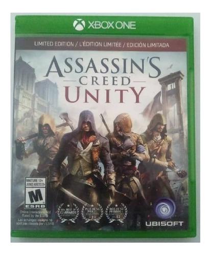 Juego Xbox One Assassins Creed Unity.