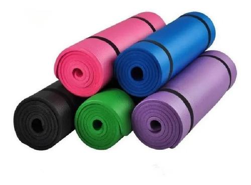 Mat De Yoga Colchoneta Ejercicios Pilates Gym 10mm