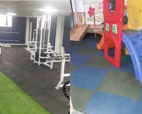 Piso De Goma / Gimnasio / Crosfit / Guarderias / Infantiles