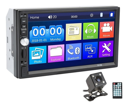 Reproductor Pantalla Carro 7 Pulgadas Mp5 Bluetooth