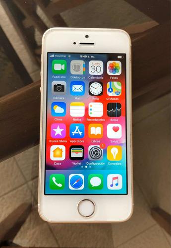 iPhone SE 16 Gb Dorado Liberado Negociable