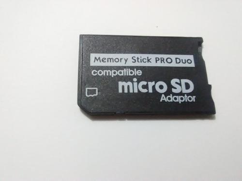 Adaptador Memoria Pro Duo Para Psp Y Càmara, Nuevo