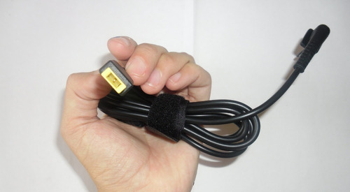 Cable Para Cargador De Laptop Lenovo Punta Cuadrada B50 Yoga