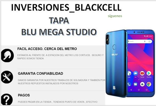 Carcasa Tapa + Botones Blu Mega Studio Original Instalada !