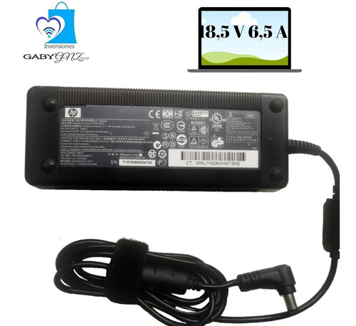 Cargador Para Laptop Hp 18,5v Con 6,5 A