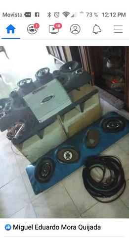 Equipo De Sonido, Completo Para Carro