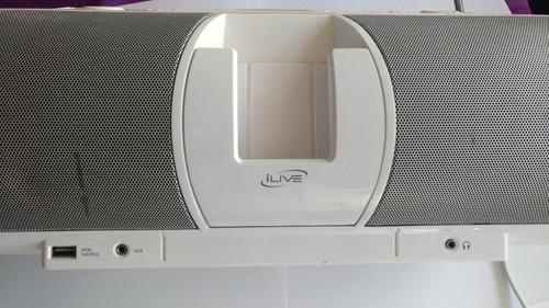 Equipo De Sonido Reproductor iPod Portatil Ilive Radio, Cd