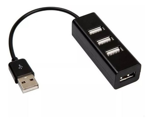 Hub Multiplicador De Puertos 4 Usb Conector Pc Laptop