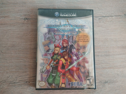 Juego Original Nintendo Gamecube Phantasy Star Online 1 Y 2